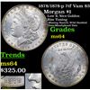 Image 1 : 1878/1878-p 7tf Vam 83 Morgan Dollar $1 Grades Choice Unc