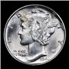Image 2 : 1944-s Mercury Dime 10c Grades GEM+ Unc