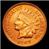 Image 2 : 1907 Indian Cent 1c Grades Unc Details