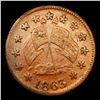 Image 2 : 1863 Flag PA-750-5-1a R3 Civil War Token 1c Grades xf+