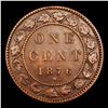 Image 3 : 1876 Canadian Penny 1c grades XF