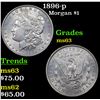 Image 1 : 1896-p Morgan Dollar $1 Grades Select Unc