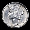 Image 2 : 1941-s Mercury Dime 10c Grades Choice Unc