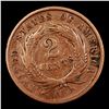 Image 3 : 1864 Two Cent Piece 2c Grades vf++