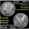Image 1 : 1897-s Morgan Dollar $1 Grades Unc Details PL