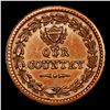 Image 3 : (1863) Our Country F-231/352a Civil War Token 1c Grades Select AU