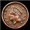 Image 2 : (1863) Our Navy F-53/336a Civil War Token 1c Grades xf+