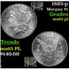 Image 1 : 1885-p Morgan Dollar $1 Grades Select Unc PL