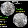 Image 1 : 1886-p Morgan Dollar $1 Grades Unc Details