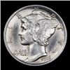 Image 2 : 1916-p Mercury Dime 10c Grades Choice Unc+ FSB