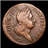 Image 2 : 1722 Wood's Hibernia Half Pence 2nd type harp at right Grades vf++
