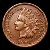 Image 2 : 1908-s Indian Cent 1c Grades xf
