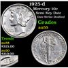 Image 1 : 1925-d Mercury Dime 10c Grades Choice AU