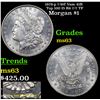 Image 1 : 1878-p 7/8tf Vam 41B Top 100 I5 R6 7/7 TF Morgan Dollar $1 Grades Select Unc