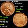 Image 1 : 1909-s Lincoln Cent 1c Grades Select AU