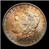 Image 2 : 1884-o/o Colorfully Toned vam 8 I3 R5 Morgan Dollar $1 Grades GEM Unc