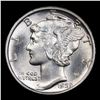 Image 2 : 1929-p Mercury Dime 10c Grades Select Unc FSB
