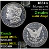 Image 1 : 1881-s Morgan Dollar $1 Grades Select Unc DMPL