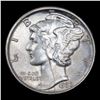 Image 2 : 1930-p Mercury Dime 10c Grades Choice Unc FSB