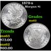 Image 1 : 1879-s Morgan Dollar $1 Grades Select Unc