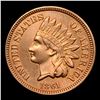 Image 2 : 1861 Indian Cent 1c Grades Unc Details