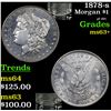 Image 1 : 1878-s Morgan Dollar $1 Grades Select+ Unc