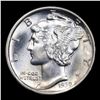 Image 2 : 1938-S Mercury Dime 10c Grades GEM+ FSB