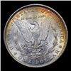 Image 3 : 1887-p Rainbow Toned Morgan Dollar $1 Grades Choice+ Unc
