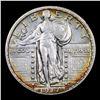 Image 2 : 1917-s Ty II Standing Liberty Quarter 25c Grades xf+