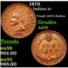 Image 1 : 1879 Indian Cent 1c Grades Choice AU