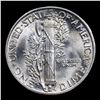 Image 3 : 1942-p Mercury Dime 10c Grades GEM+ Unc