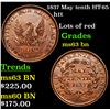 Image 1 : 1837 May tenth HT-65 Hard Times Token 1c Grades Select Unc BN
