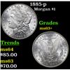 Image 1 : 1885-p Morgan Dollar $1 Grades Select+ Unc