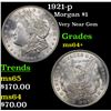 Image 1 : 1921-p Morgan Dollar $1 Grades Choice+ Unc