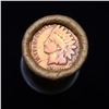 Image 2 : Indian cent 1c orig roll, 1909 end S other end