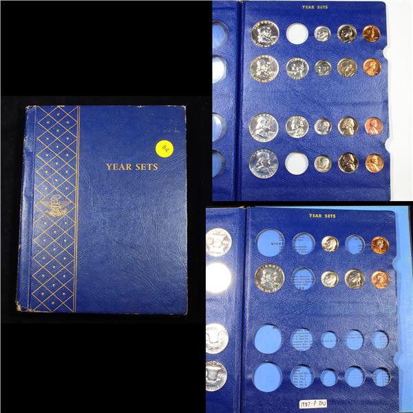 Year Sets Of coins Book 1958-1963 24 coins Proofs