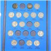 Image 4 : Partial Jefferson Nickel Book 1938-1961 50 coins