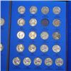 Image 5 : Partial Jefferson Nickel Book 1938-1961 50 coins