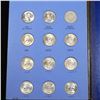 Image 3 : ***Auction Highlight*** Complete Washington Quarter Book 1946-1960 37 coins (fc)