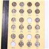 Image 5 : Partial Jefferson Nickel  Book 1938-1976 66 coins