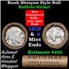 Image 1 : Buffalo Nickel Shotgun Roll in Old Bank Style 'Automat Horn & Hardart' Wrapper 1919 & s Mint Ends