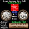 Image 1 : Buffalo Nickel Shotgun Roll in Old Bank Style 'Automat Horn & Hardart' Wrapper 1925 & d Mint Ends