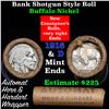 Image 1 : Buffalo Nickel Shotgun Roll in Old Bank Style 'Automat Horn & Hardart' Wrapper 1916 & d Mint Ends