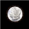 Image 2 : ***Auction Highlight*** AU/BU Slider Brinks Shotgun Morgan $1 Roll 1890 & O Ends Virtually UNC (fc)