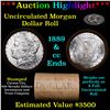 Image 1 : ***Auction Highlight*** 1889 & CC Uncirculated Morgan Dollar Shotgun Roll (fc)