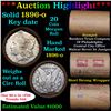 Image 1 : ***Auction Highlight*** Full solid date 1896-o Morgan silver $1 roll, 20 coins (fc)