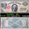 Image 1 : 1917 $1 Legal Tender Note, George Washington Signatures of Speelman & White, FR39  Grades f+