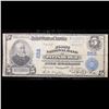 Image 2 : 1902 $5 National Bank Note The National Park Bank Of Pittsburgh Fr-606 Grades vf+