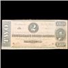 Image 2 : 1864 $2 Confederate States Of America, T-70 Grades Select CU
