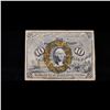 Image 2 : 1863 US Fractional Currency 10c Second Issue fr-1245 Washington In Oval Grades xf
